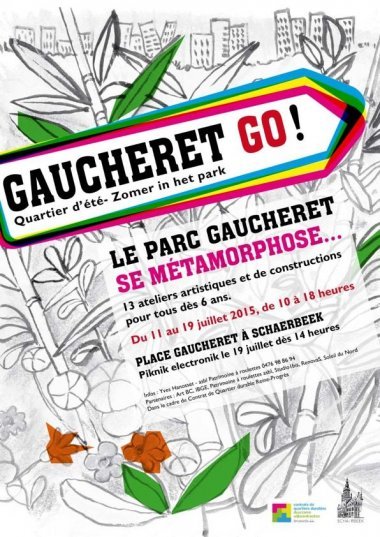 Du 11 au 19 juillet 2015 le Parc Gaucheret se métamorphose