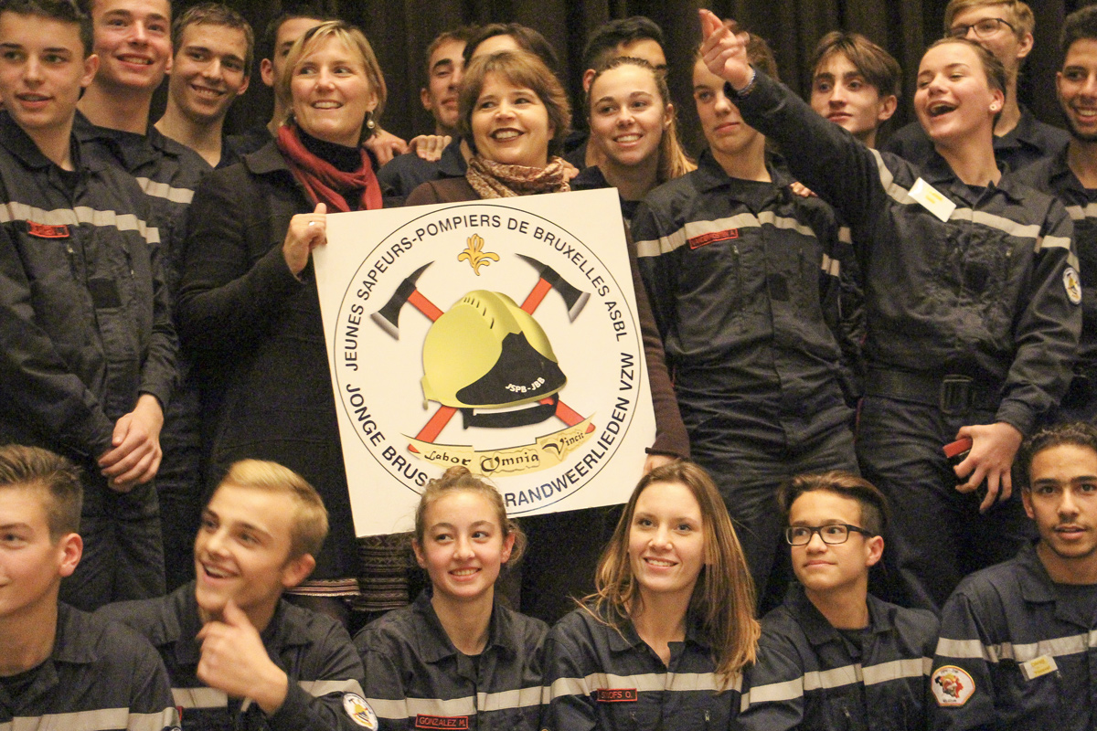 Les 10 ans des jeunes sapeurs-pompiers de Bruxelles
