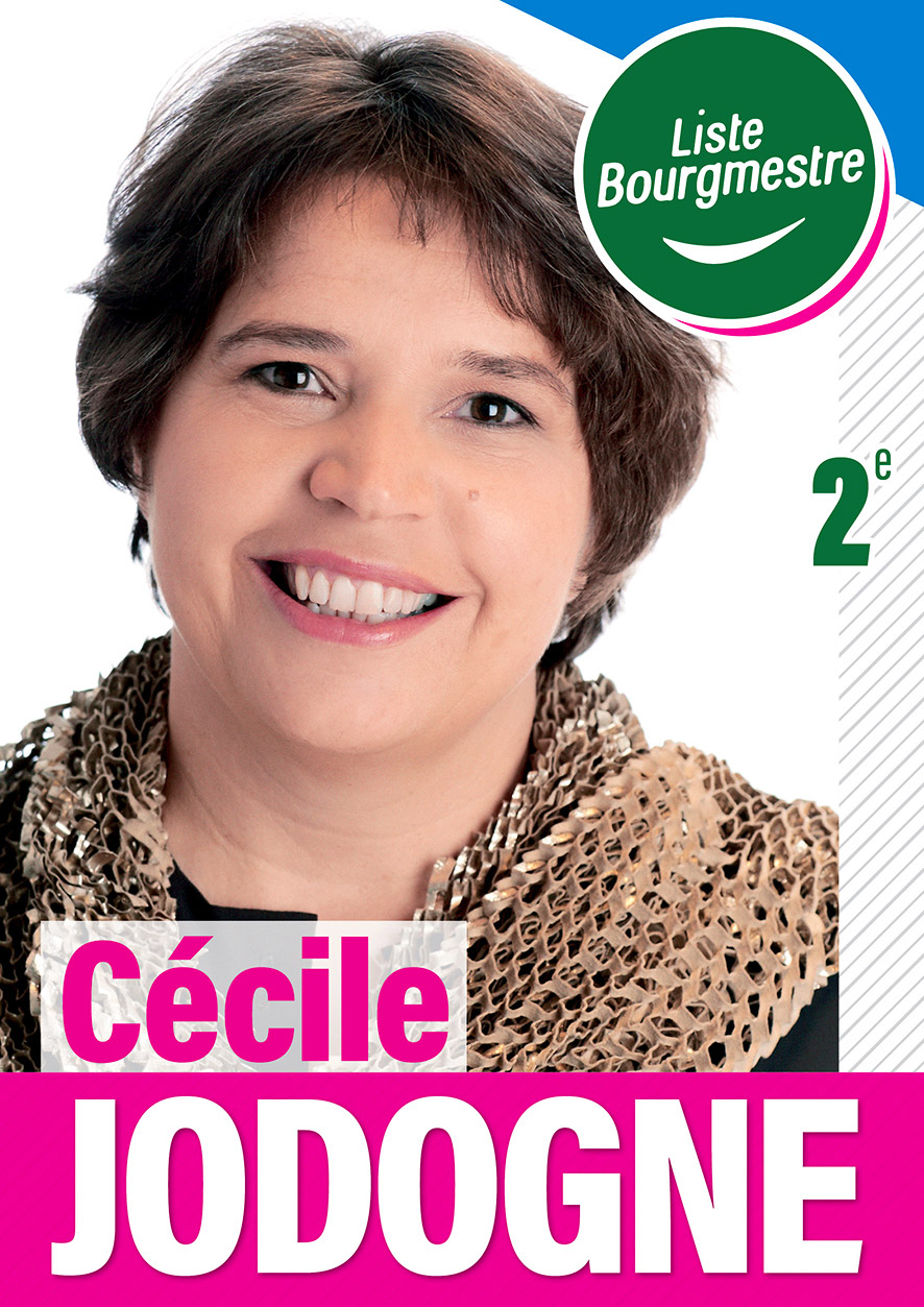 Elections communales à Schaerbeek : Cécile JODOGNE, 2ème candidate sur la Liste Bourgmestre