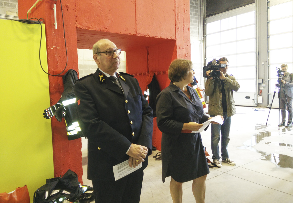 Nouvelle caserne Cité au centre de Bruxelles