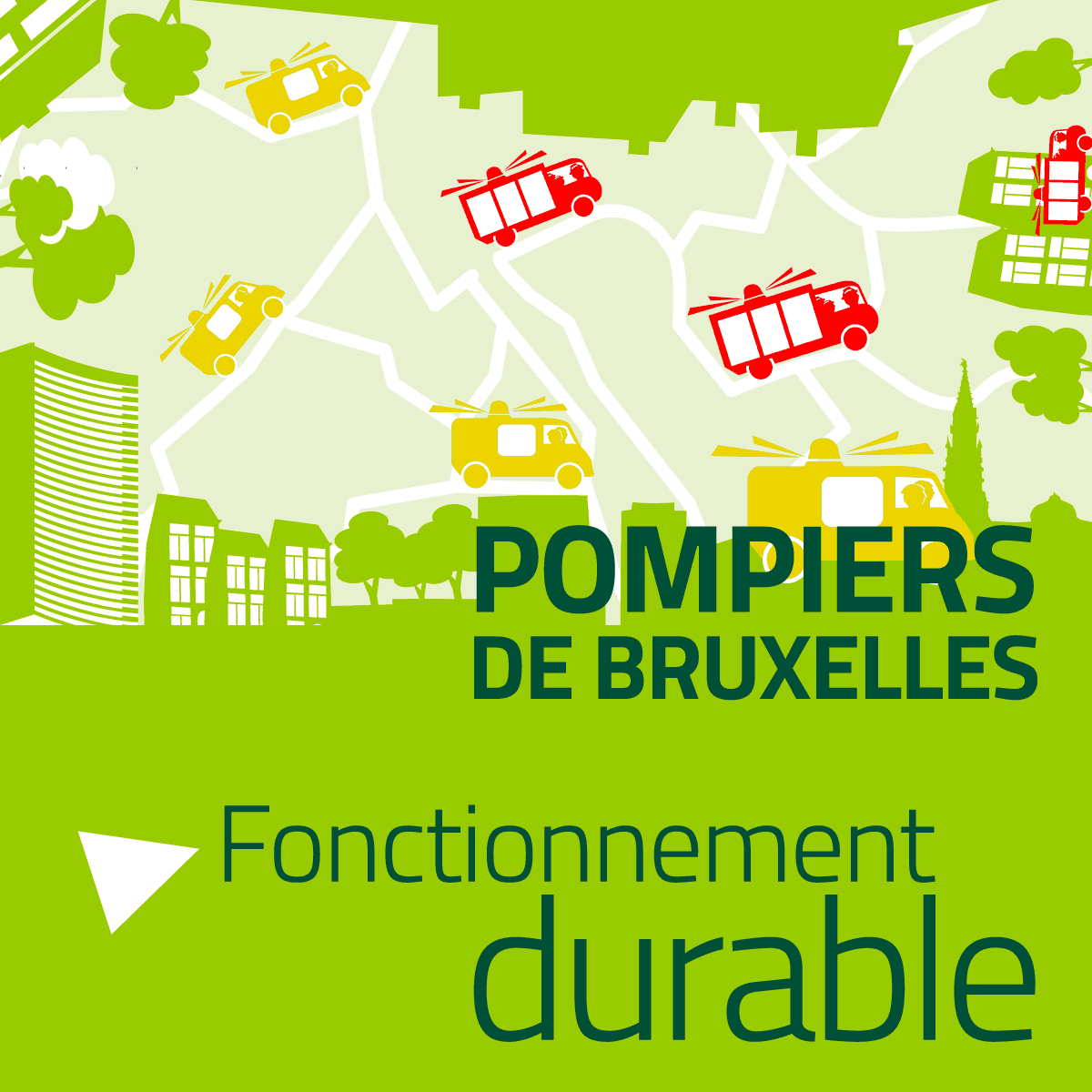 Pompiers de Bruxelles et développement durable
